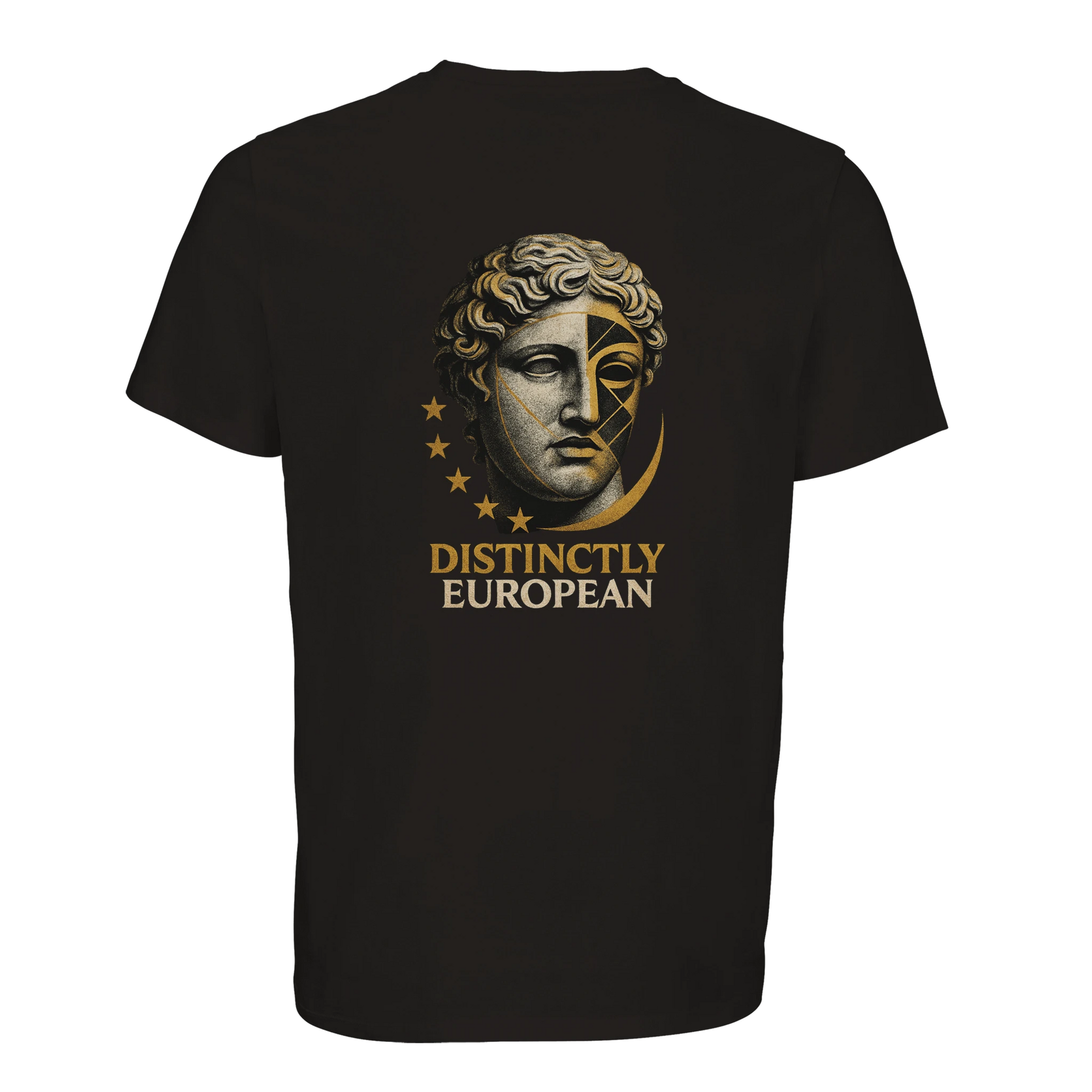 Civic Light – European T-Shirt with Gold Bust | Civic Union Wear